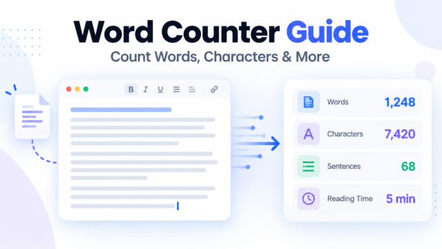 Word Counts Guide